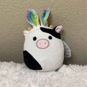 Connor The Cow with Bunny Ears Squishmallows